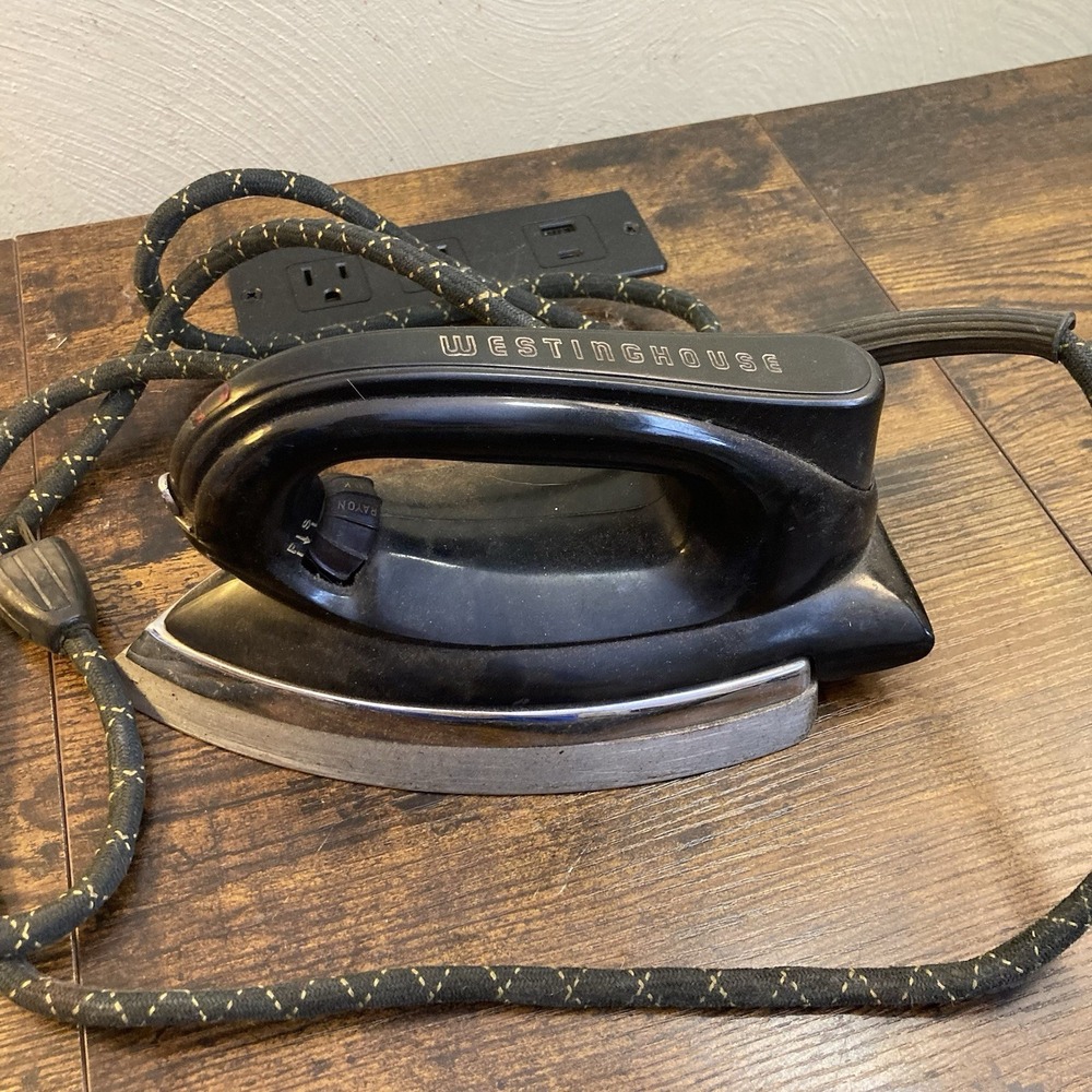 Westinghouse Pre-War VTG Iron ID-723 Adjust-O-Matic Heats Working‎ 1937-42